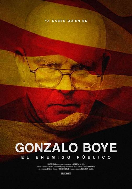 Gonzalo Boye, el enemigo público : Cartel