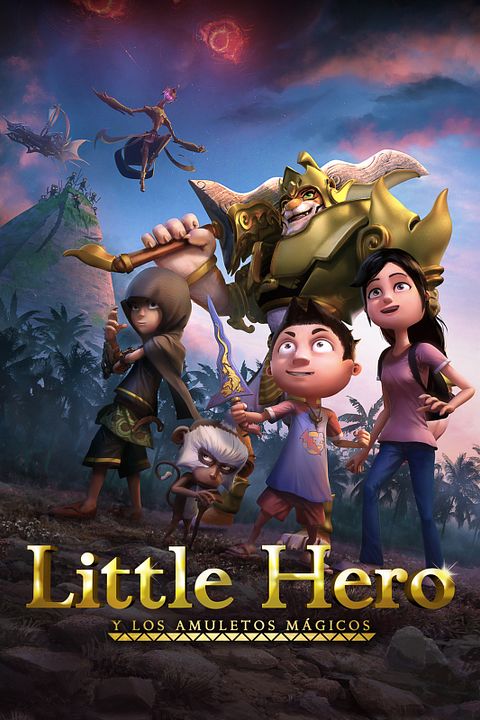 Little Hero y los amuletos mágicos  : Cartel