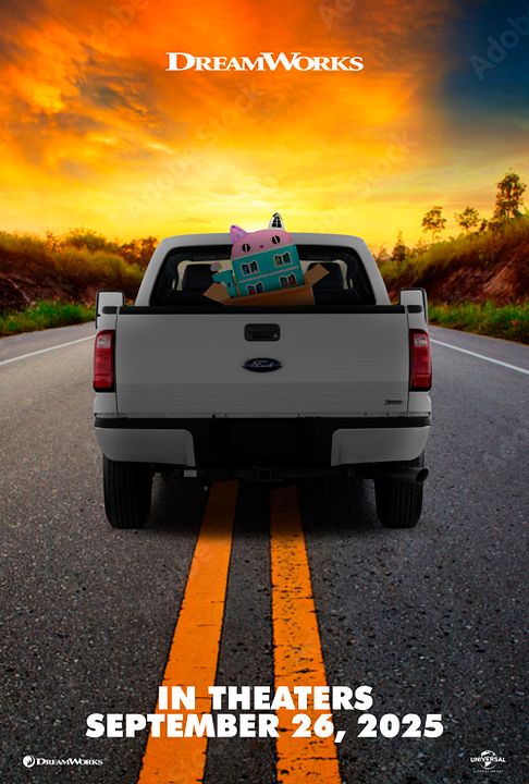 La casa de muñecas de Gabby: La película : Cartel