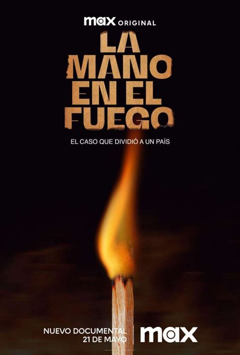 La mano en el fuego : Cartel