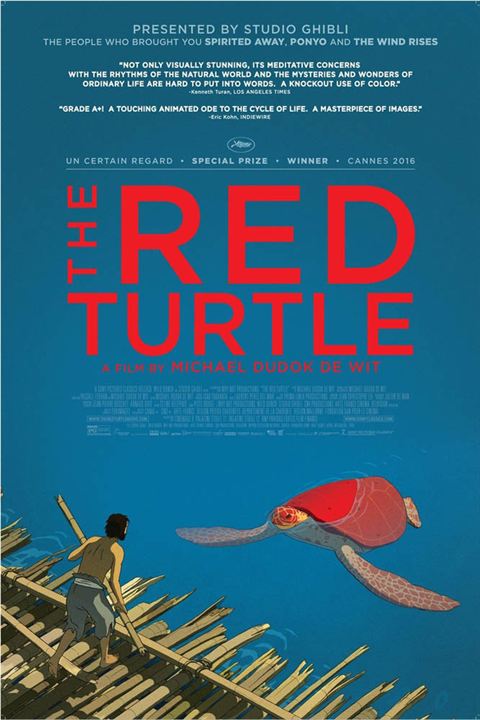 La tortuga roja : Cartel