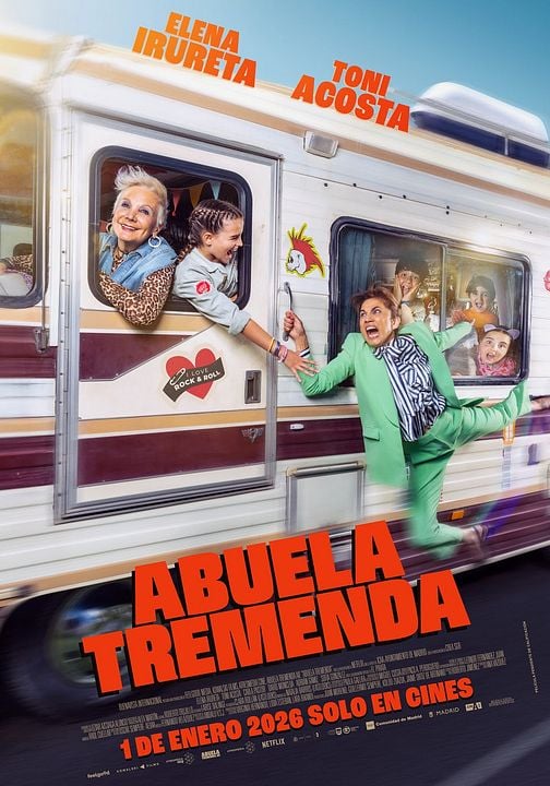 Abuela tremenda : Cartel