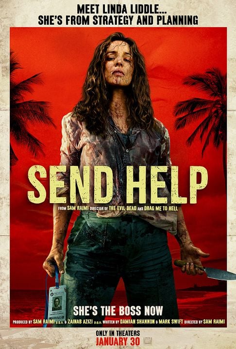 Send Help (Enviad ayuda) : Cartel