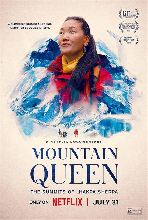 La reina de la montaña: Lhakpa Sherpa y la cumbre del Everest : Cartel