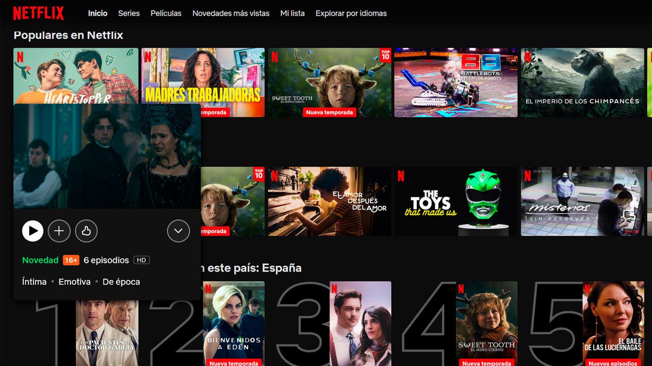 Serie top discount 10 netflix