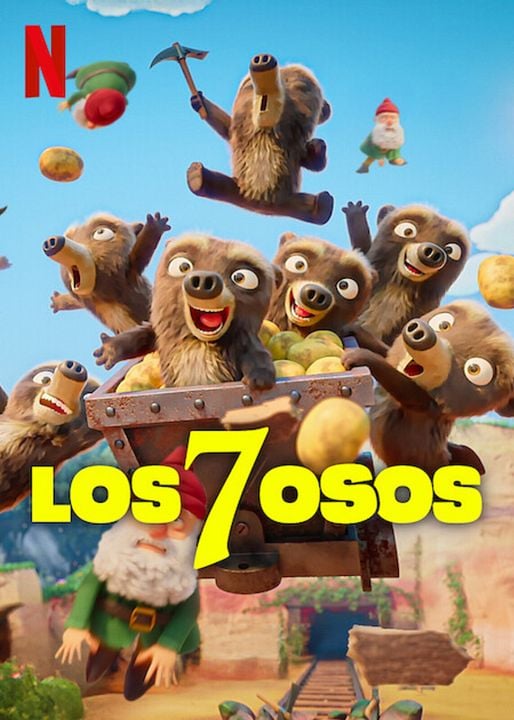 Los 7 osos : Cartel
