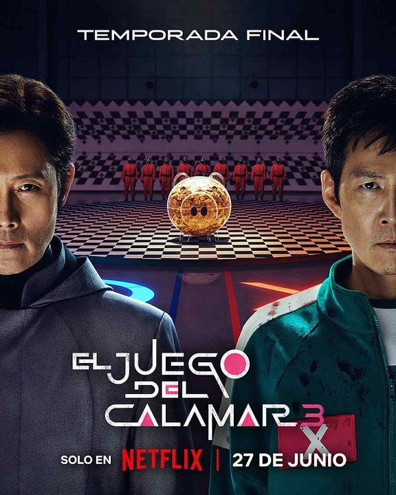 El juego del calamar : Cartel