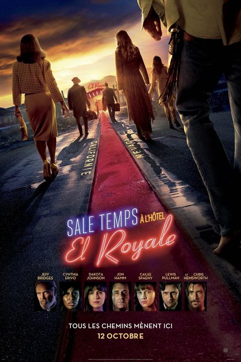 Malos tiempos en El Royale : Cartel