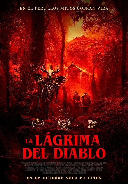 La lágrima del diablo : Cartel