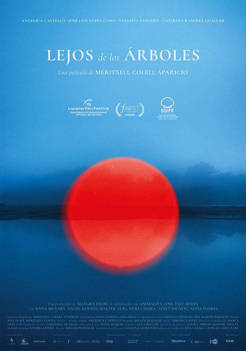 Lejos de los árboles : Cartel