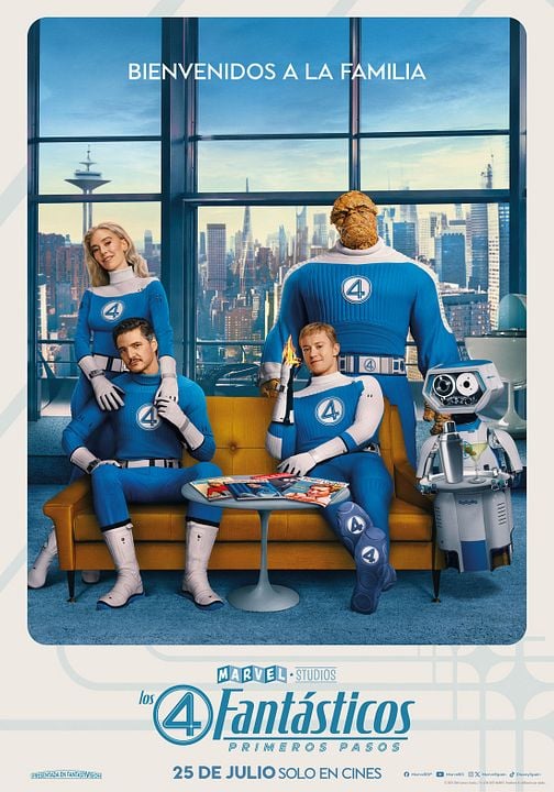 Los 4 Fantásticos: Primeros pasos : Cartel