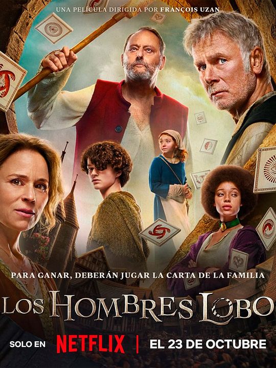 Los hombres lobo : Cartel