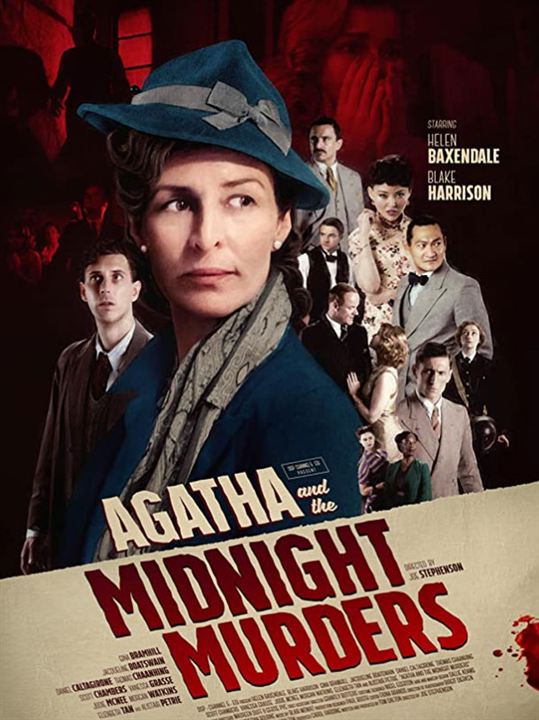 Agatha y los asesinatos de medianoche : Cartel