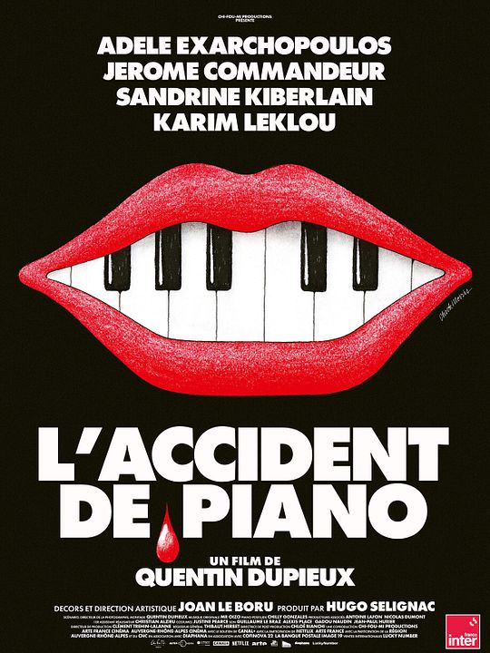 L'Accident de piano : Cartel