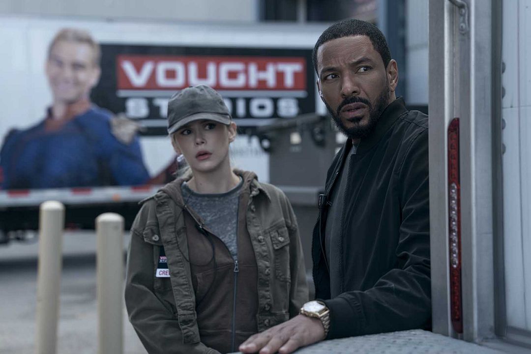 Foto Erin Moriarty, Laz Alonso