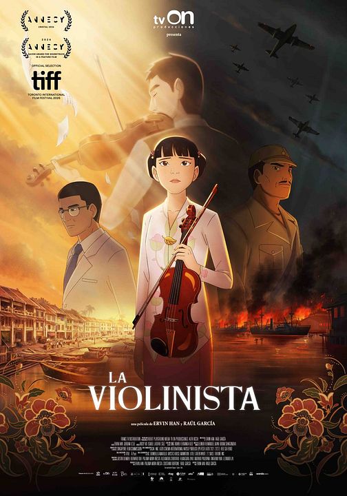 La violinista : Cartel