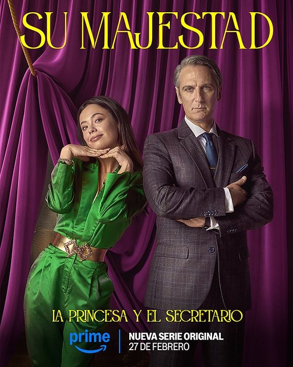 Su majestad : Cartel