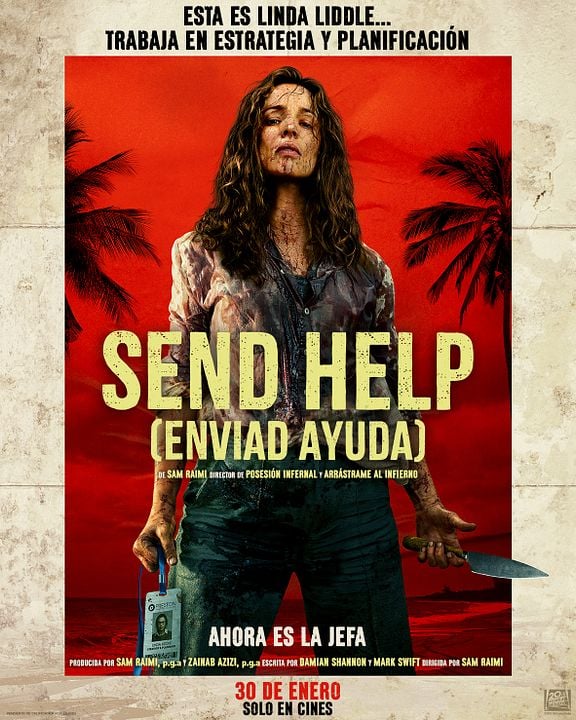 Send Help (Enviad ayuda) : Cartel