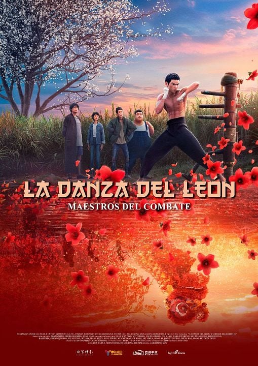 La danza del león: Maestros del combate : Cartel