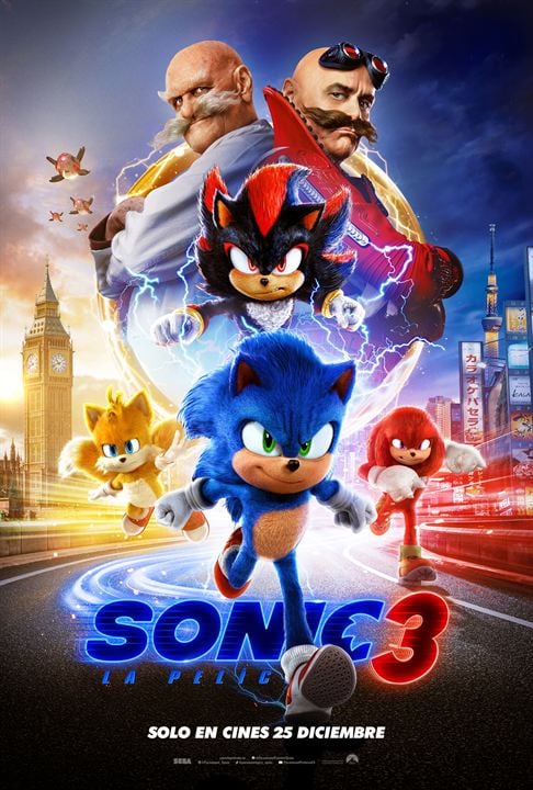 Sonic 3. La película : Cartel