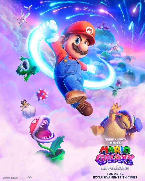 Super Mario Galaxy: La película : Cartel