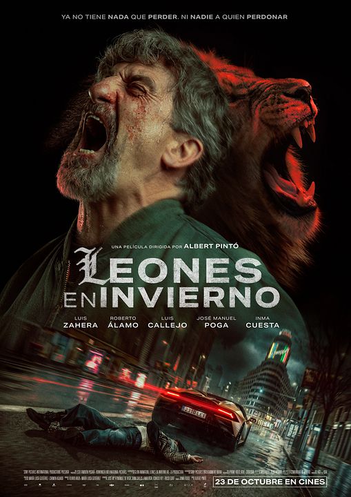 Leones en invierno : Cartel