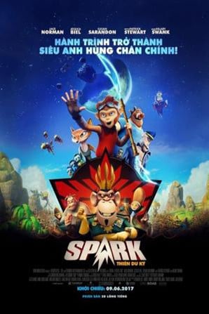 Spark, una aventura espacial : Cartel