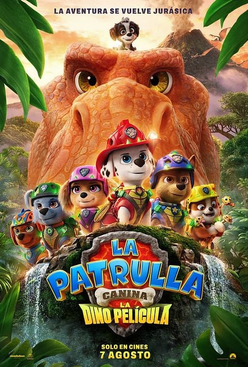 La Patrulla Canina: La Dino película : Cartel