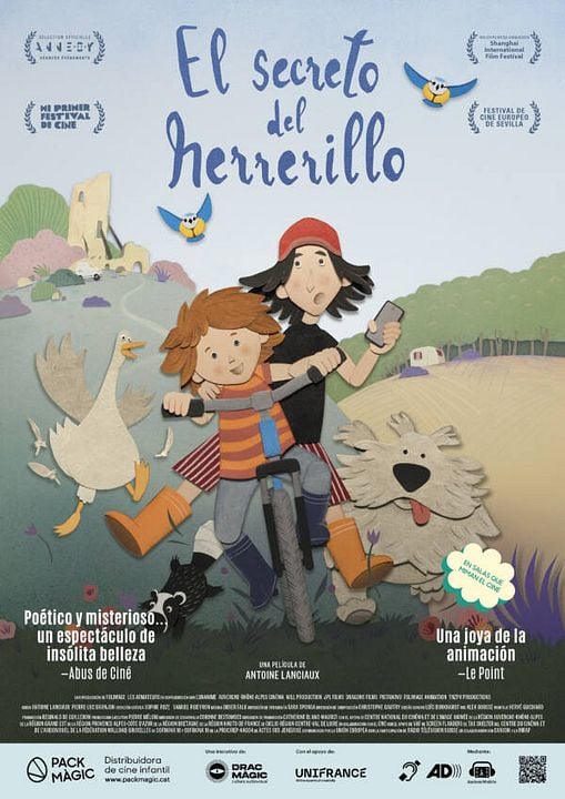 El secreto del herrerillo : Cartel