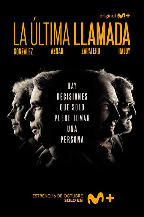 La última llamada : Cartel