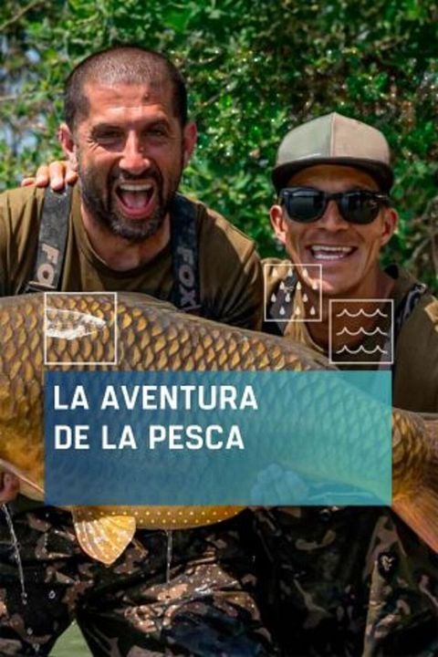 La aventura de la pesca : Cartel