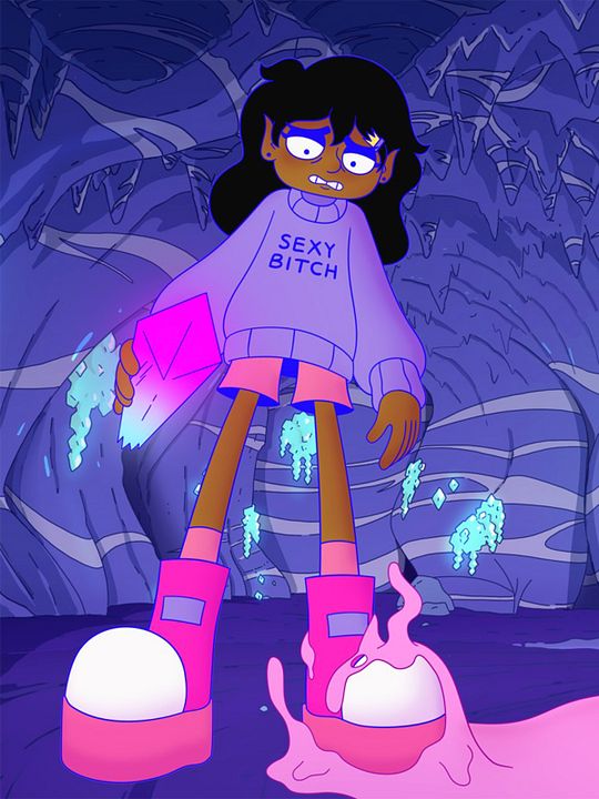 Princesa lesbiana del espacio : Cartel