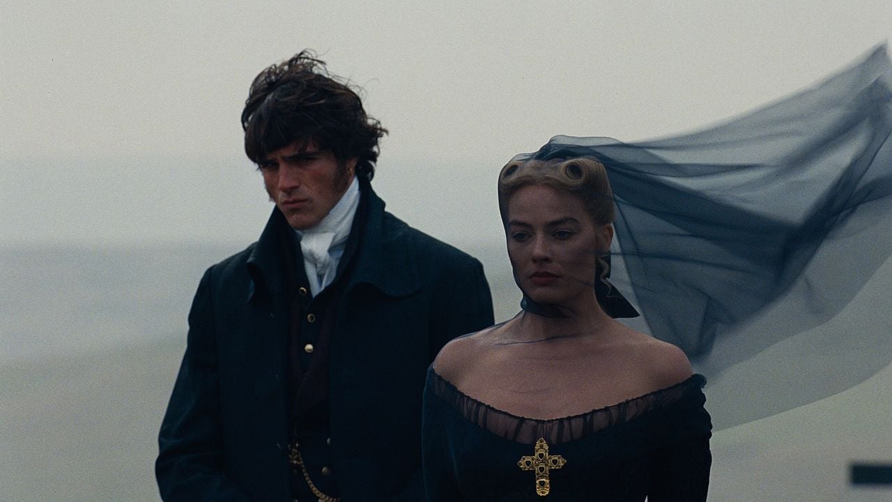 Cumbres Borrascosas : Foto Jacob Elordi, Margot Robbie