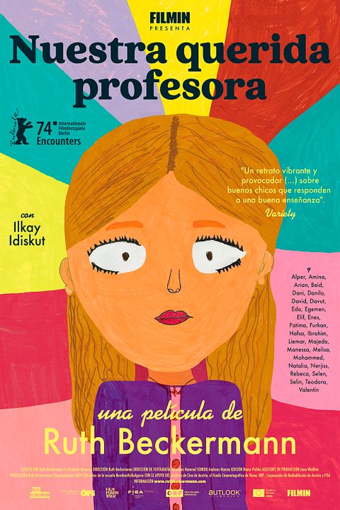 Nuestra querida profesora : Cartel