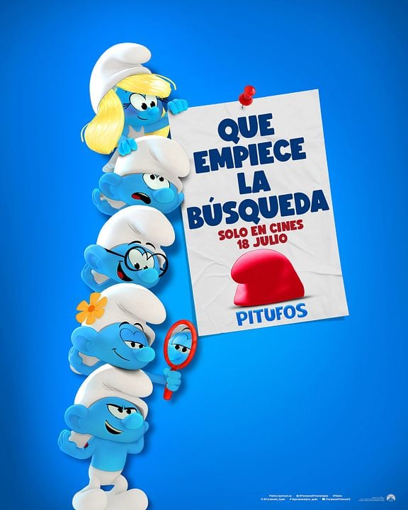 Pitufos : Cartel