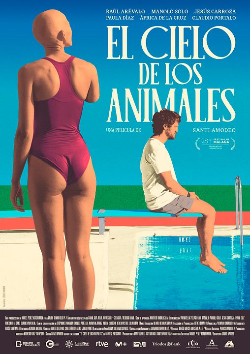 El cielo de los animales : Cartel