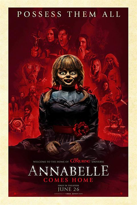 Annabelle vuelve a casa : Cartel