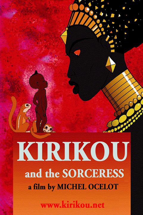 Kirikú y la bruja : Cartel