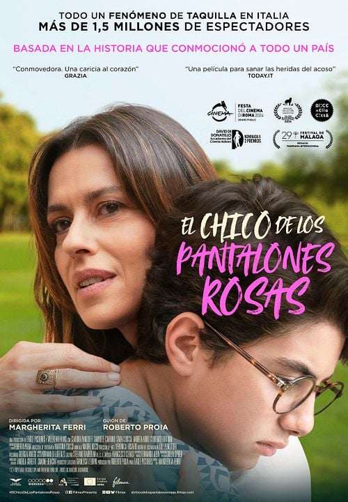 El chico de los pantalones rosas : Cartel