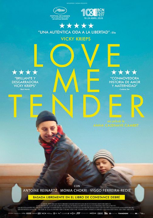 Love Me Tender : Cartel