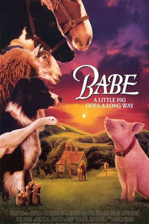 Babe, el cerdito valiente : Cartel