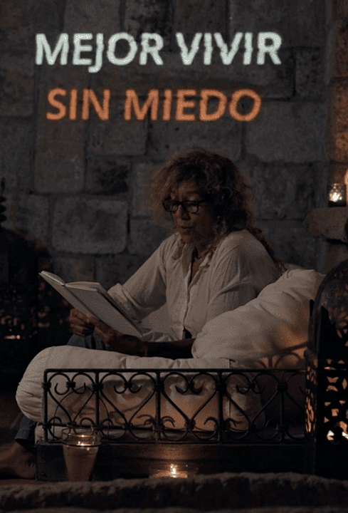 Mejor vivir sin miedo : Cartel