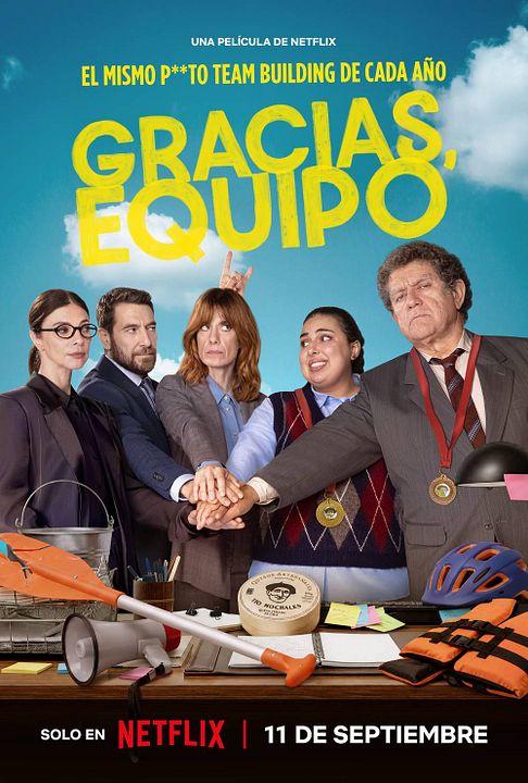 Gracias, equipo : Cartel
