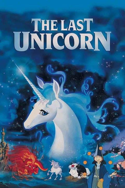 El último unicornio : Cartel