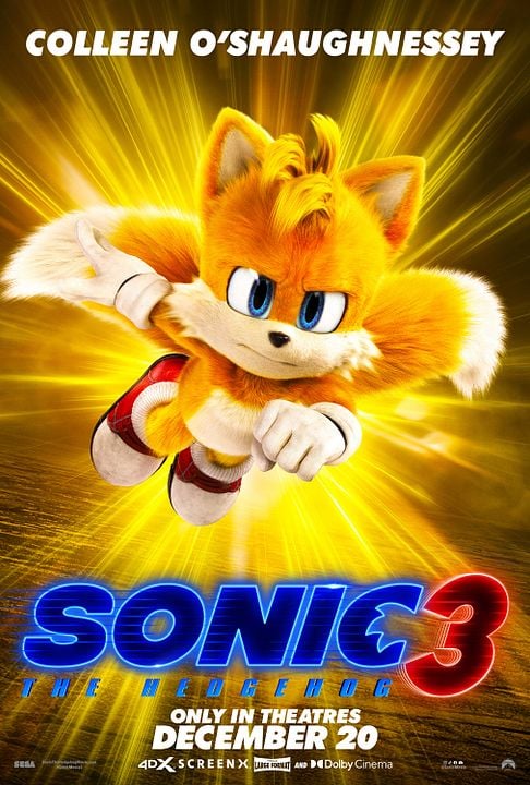 Sonic 3. La película : Cartel