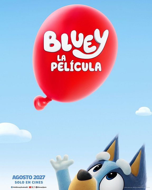 Bluey: La película : Cartel