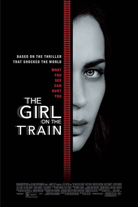 La chica del tren : Cartel