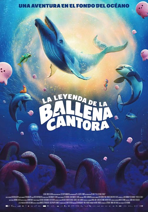 La leyenda de la ballena cantora : Cartel