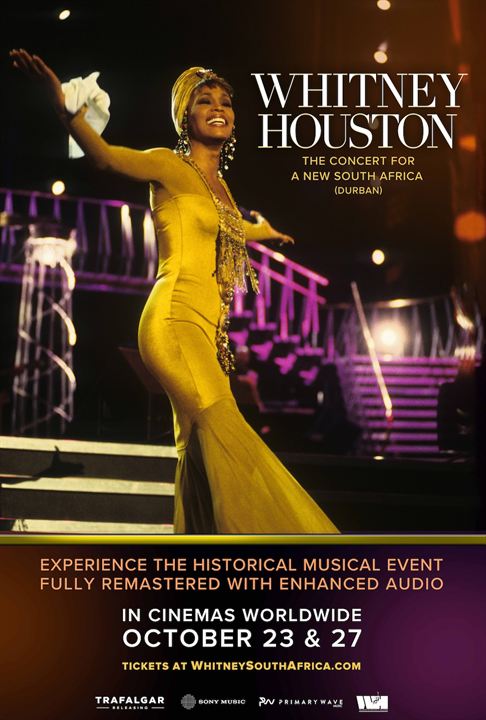 Whitney Houston – The Concert for a New South Africa (Durban) : Cartel