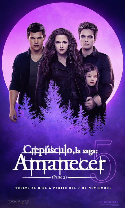 La saga Crepúsculo: Amanecer - Parte 2 : Cartel